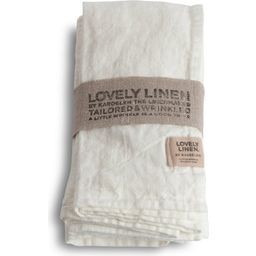 Lovely Linen Set di 4 Tovaglioli - Off-White