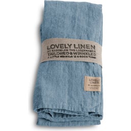 Stoffserviette LOVELY 4er-Set - Dusty Blue