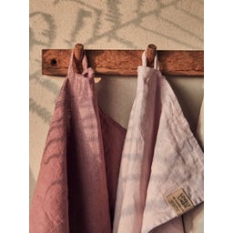 Lovely Linen Gästhandduk / Tablett - Old Rose