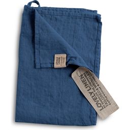 Lovely Linen Toalla para Invitados/ Mantel Individual - Denim Blue