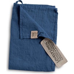 Lovely Linen Serviette Invité ou Set de Table - Denim Blue