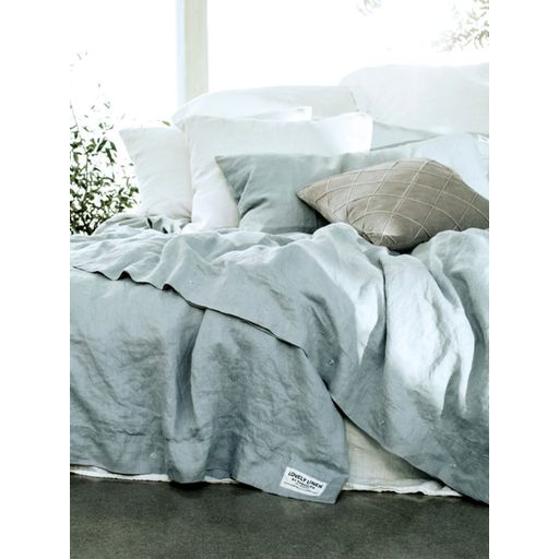 Lovely Linen Misty Duvet Cover 135 x 200 - Misty Sky