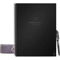 Rocketbook Cuaderno Reutilizable Fusion Carta A4 - Negro
