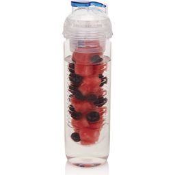Loooqs Botella de Agua para Añadirle Frutas - Azul