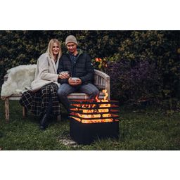 höfats CUBE Fire Basket - Black