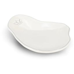 Dutchdeluxes Starter Platter / Spoon Rest - White