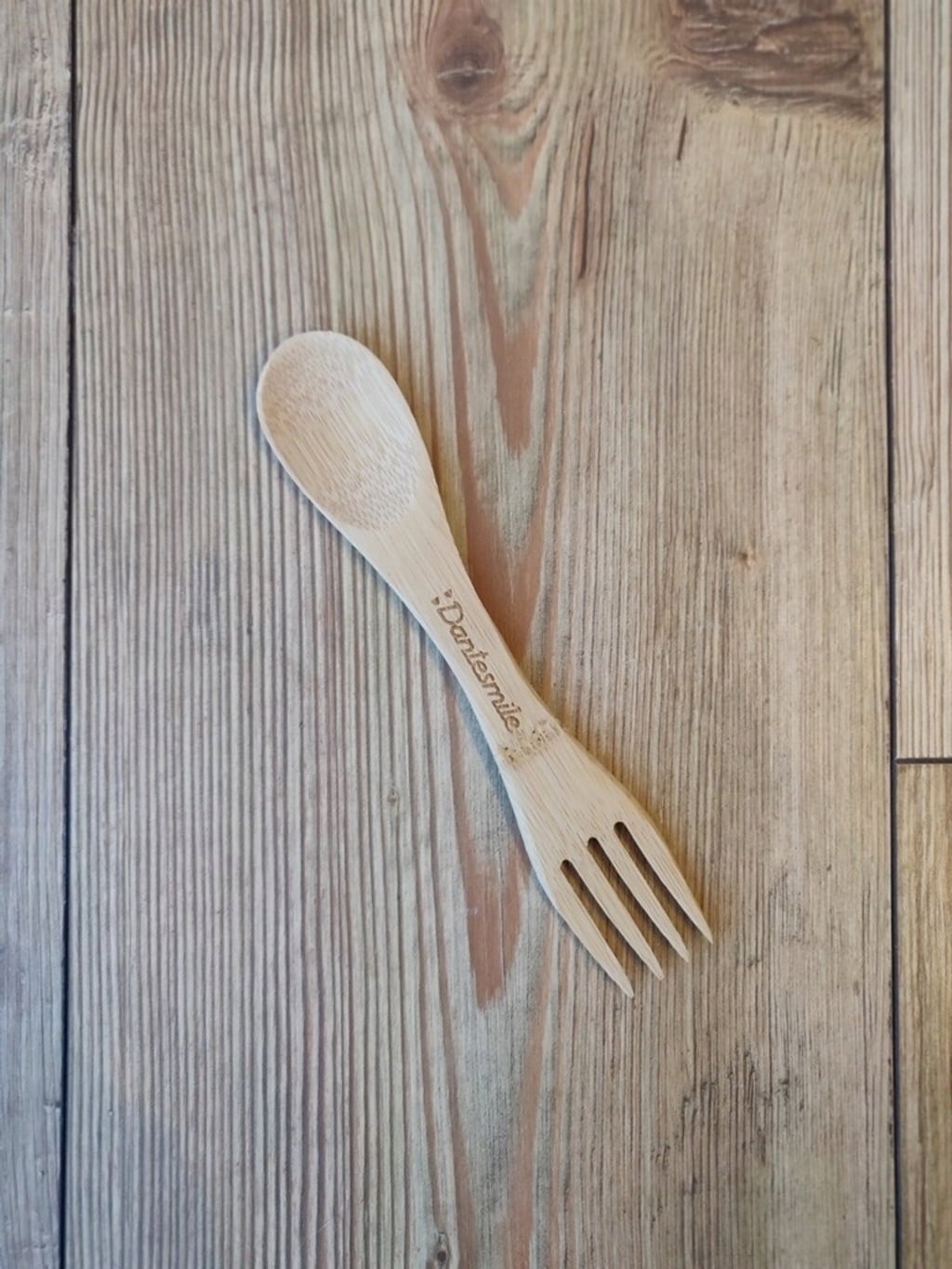 Dantesmile Spork aus Bambus - 1 Set