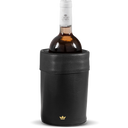 Dutchdeluxes Funda para Botella de Vino de Cuero - Classic Black