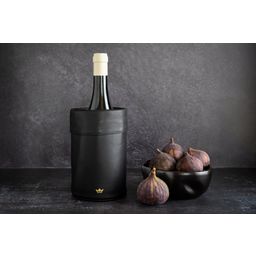 Dutchdeluxes Funda para Botella de Vino de Cuero - Classic Black