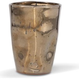 Dutchdeluxes Ceramic Mug, Crinkled Look, 300 ml - Platinum