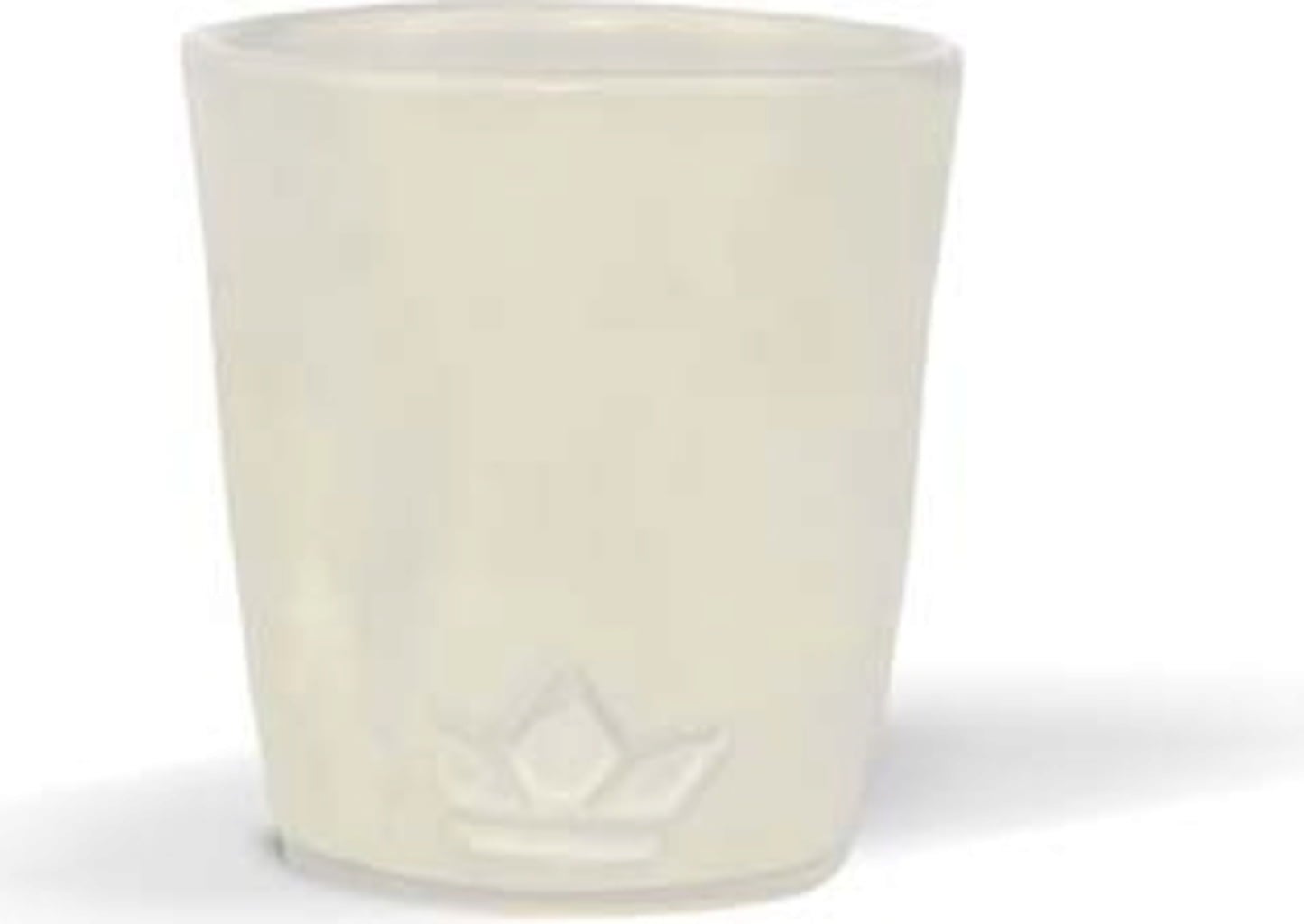Ceramic Mug, Crinkled Look, 130 ml, White