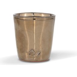 Dutchdeluxes Ceramic Mug, Crinkled Look, 130 ml - Platinum