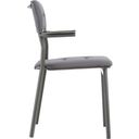 Lafuma ORON - Chaise avec Accoudoirs - Silver