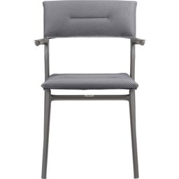 Lafuma ORON Dining Chair with Armrests - Silver