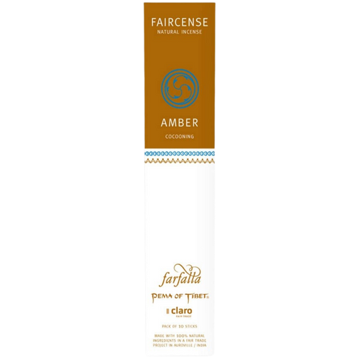 Faircense Incense Sticks-  Amber / Cocooning - 1 piece