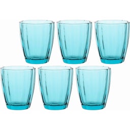 Amami - Bicchiere per Acqua - Set di 6 Pezzi - Turquoise