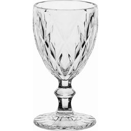Rose & Tulipani Diamond - Stielglas, 6er-Set - Transparent