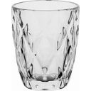 Rose & Tulipani Diamond - Vaso de agua, Set de 6 - Transparent