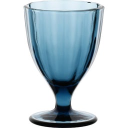 Rose & Tulipani Amami - Vaso con pie, Set de 6 - Blue Night