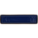 Concerto - Rectangular Platter, 32 x 8 cm, Blu Cobalt