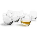 sagaform Bar Rocking Whisky Glass, 6 st. - 1 Set