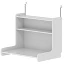 Flexa WHITE Click-On Schreibtisch mit Fach - 1 Stk