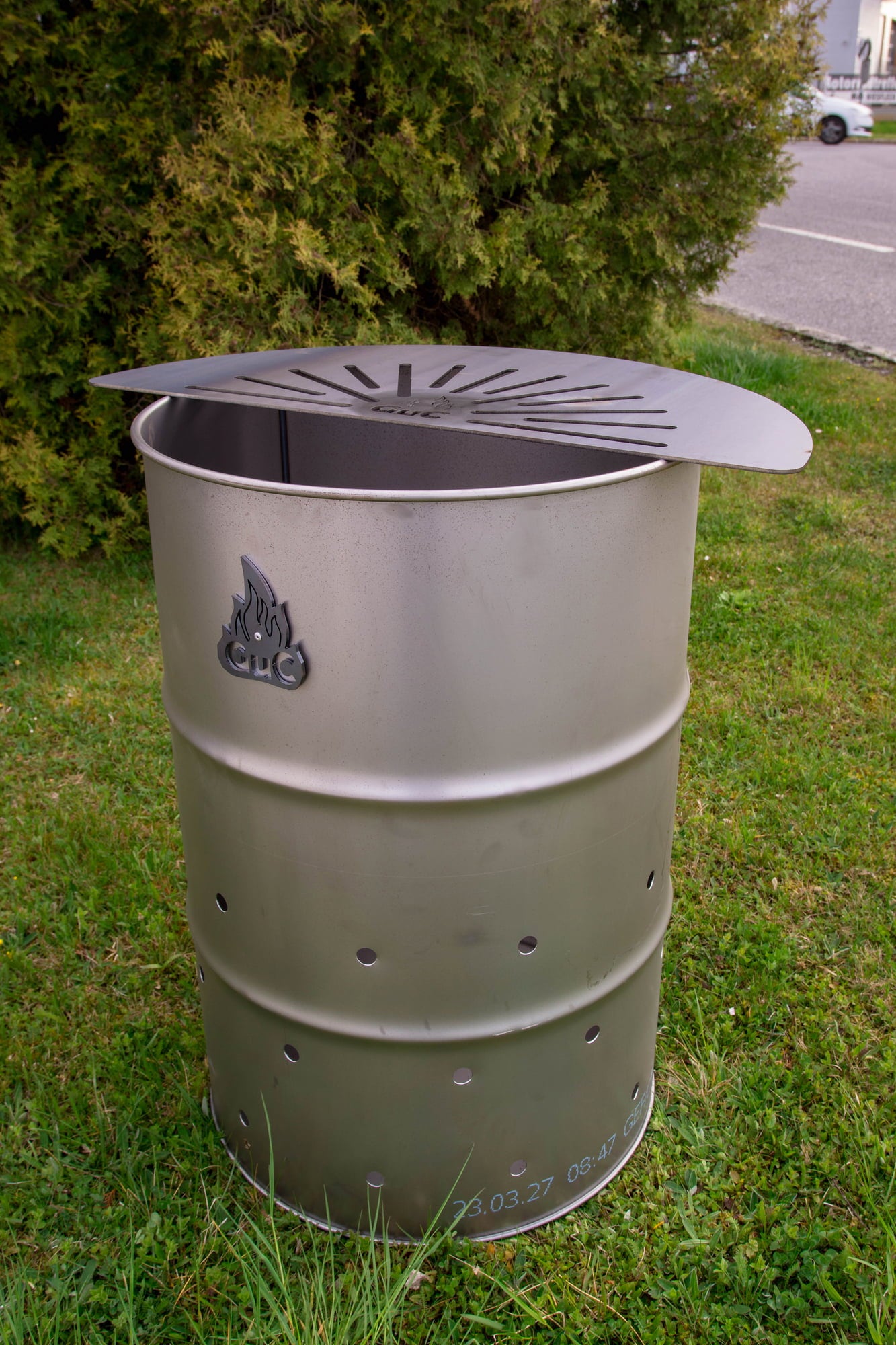 GuC Grillplatta Halvmåne - 1 st.