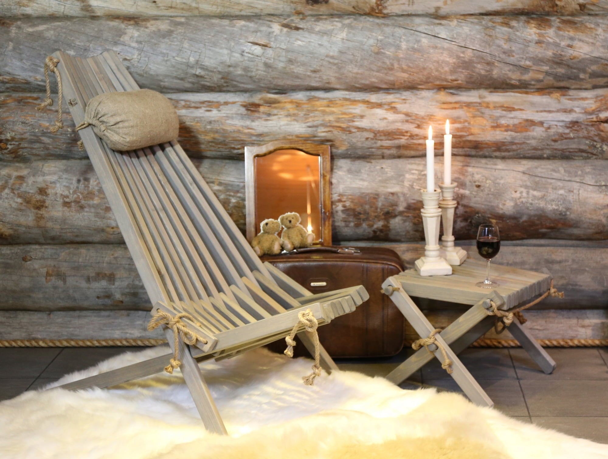EcoFurn Lilli Tisch Birke - Weiß lackiert