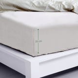 Bambaw Cozy Bamboo Fitted Sheet 160 x 200 cm