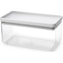 Stapelbare Vorratsdosen eckig, Tasty+, light grey - 1,5 L