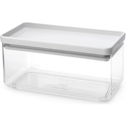 Stapelbare Vorratsdosen eckig, Tasty+, light grey - 1,5 L