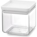 Tasty+ Stackable Square Storage Containers, Light Grey - 0,7 L