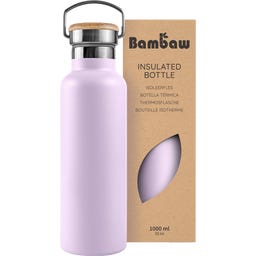 Bambaw Thermosflasche aus Edelstahl 1000 ml - Lavender Haze