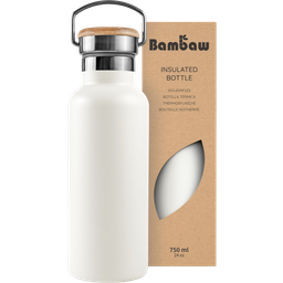 Bambaw Thermosflasche aus Edelstahl 750 ml - Polar White