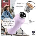 Bambaw Thermosflasche aus Edelstahl 500 ml - Lavender Haze