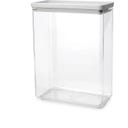 Brabantia Bocal Carré, Tasty+ Light Grey - 5,4 L