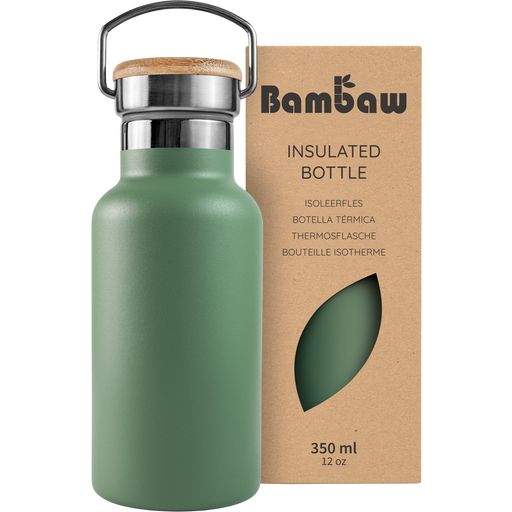 Bambaw Termosflaska i Rostfritt Stål 350 ml - Sage Green