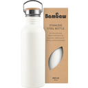 Bambaw Stainless Steel Bottle, 500 ml  - Polar White