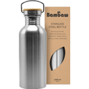 Bambaw Plastenka iz nerjavečega jekla, 1000 ml - Natural Steel