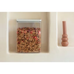 Brabantia Bocal Carré, Tasty+ Light Grey - 5,4 L