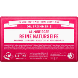 Dr. Bronner's Bar Soap Ros - tvål - 140g