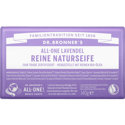 Dr. Bronner's Bar Soap Lavendel - tvål - 140g