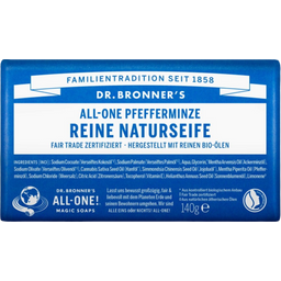 Dr. Bronner's Bar Soap Pfefferminze - 140 g