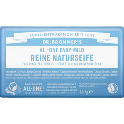 Dr. Bronner's Bar Soap Neutral-Mild - tvål - 140g