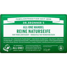 Dr. Bronner's Bar Soap Mandel - tvål - 140g