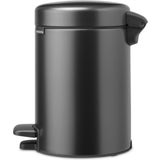 Brabantia Newicon Pedal Bin 3 L with Plastic Liner