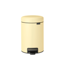 Brabantia Newicon Pedal Bin 3 L with Plastic Liner - Mellow Yellow