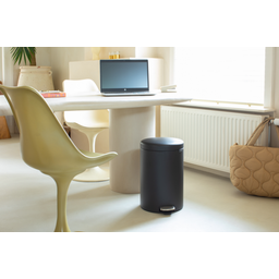 Newicon 20 L Pedal Bin with a Plastic Liner - Mineral Infinite Grey