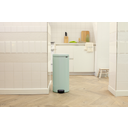 Treteimer Newicon 30 L mit Kunststoffeinsatz - Jade Green