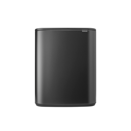 Bo Touch Bin 2 x 30 L with 2 Plastic Inserts - Confident Grey